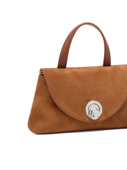 Coccinelle Top Handle Tasche Cognac - Image 4