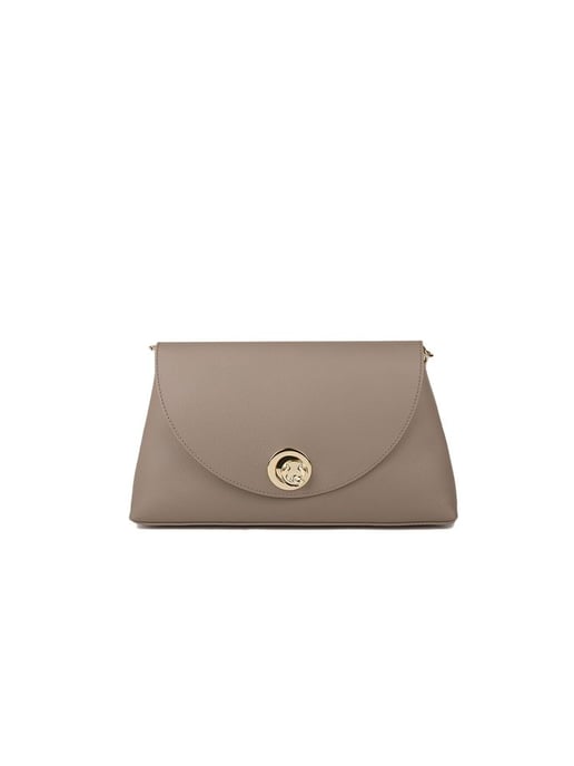 Coccinelle Schultertasche Warm Taupe/Rosette - Image 1