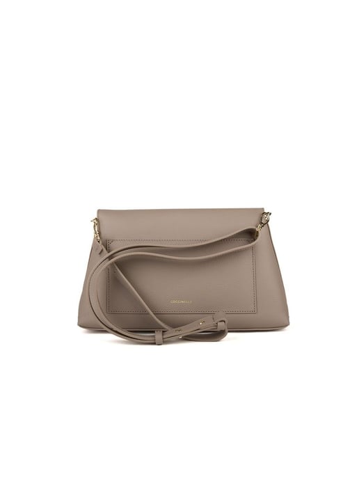 Coccinelle Schultertasche Warm Taupe/Rosette - Image 3