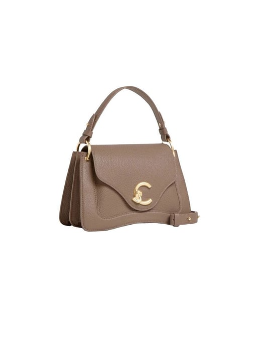 Coccinelle Schultertasche Warm Taupe - Image 2