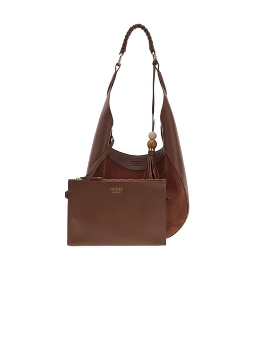 Guess Hobo Tasche Schokolade - Image 2