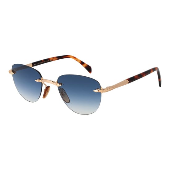 David Beckham Gold Metall Sonnenbrille - Image 1