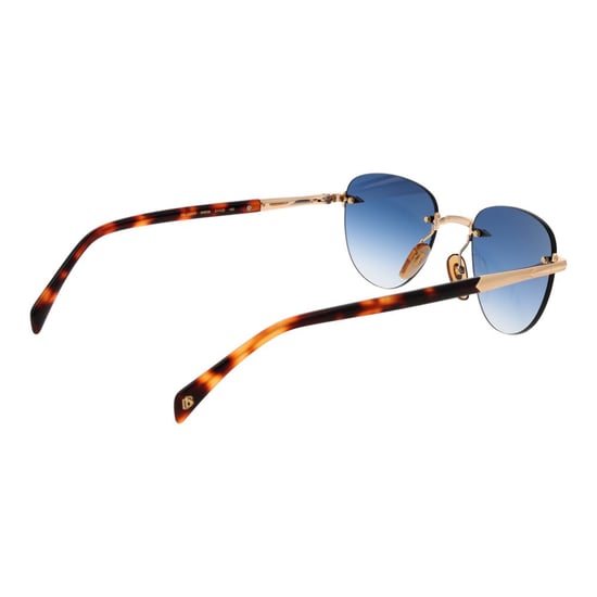 David Beckham Gold Metall Sonnenbrille - Image 3