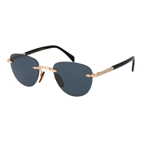 David Beckham Roségold Metallsonnenbrille - Image 1