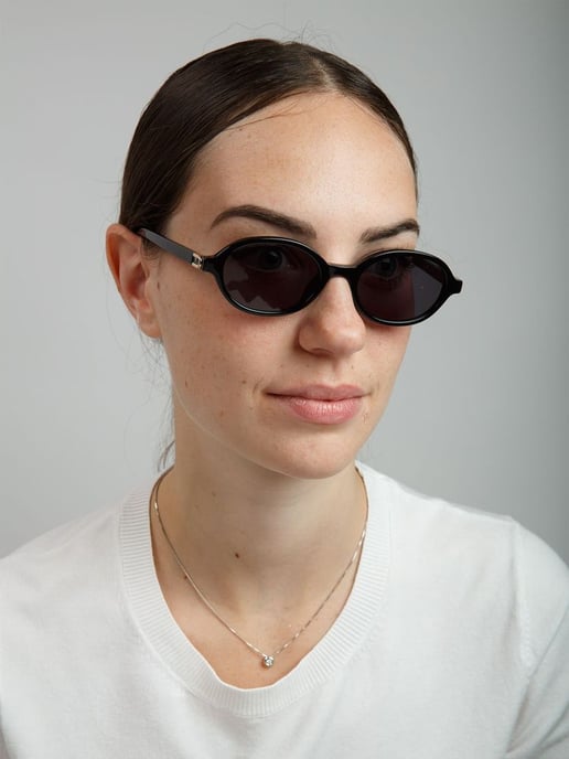 Furla Sonnenbrille Glänzend Schwarz - Image 4