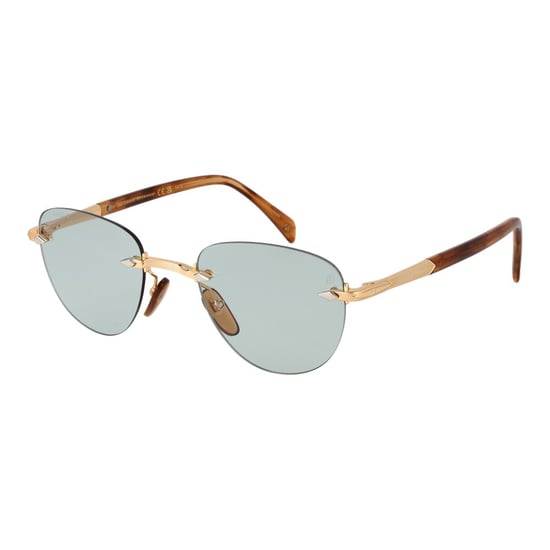 David Beckham Gold Metall Sonnenbrille - Image 1