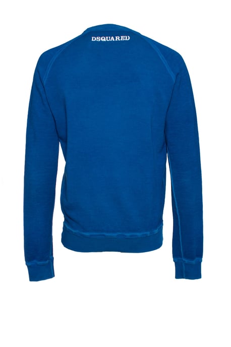 Dsquared2 Pullover mit Schriftzug - Blau - Image 2
