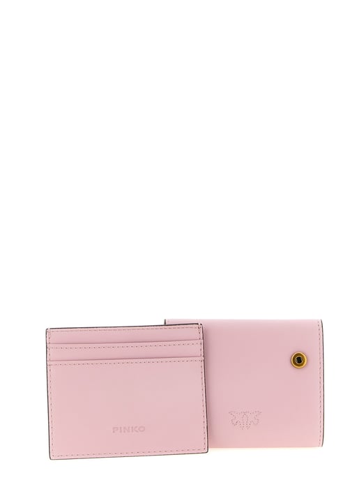 PINKO Mehrfarbiger Rindsleder-Kartenhalter - Image 3