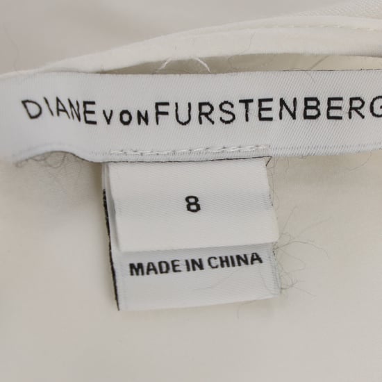 Diane von Furstenberg Midikleid mit Cut-outs aus weißem Viskose - Image 4