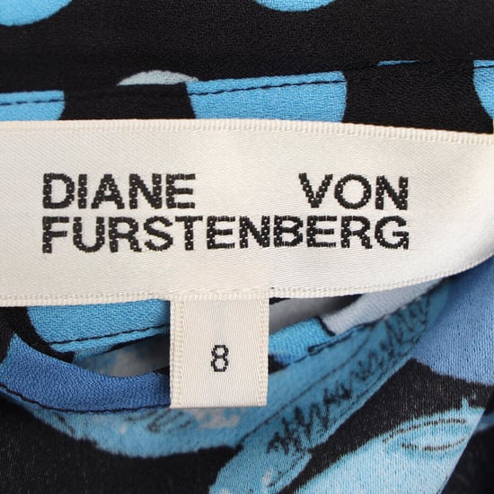 Diane von Furstenberg Joshua Maxikleid mit Blumenmuster aus blauem Polyester - Image 4