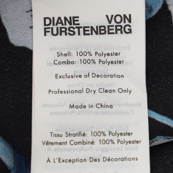 Diane von Furstenberg Joshua Maxikleid mit Blumenmuster aus blauem Polyester - Image 5