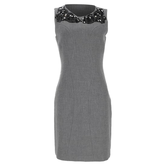 Diane Von Furstenberg Pre-owned Mackenzie besticktes Kleid aus Polyester - Grau - Image 1