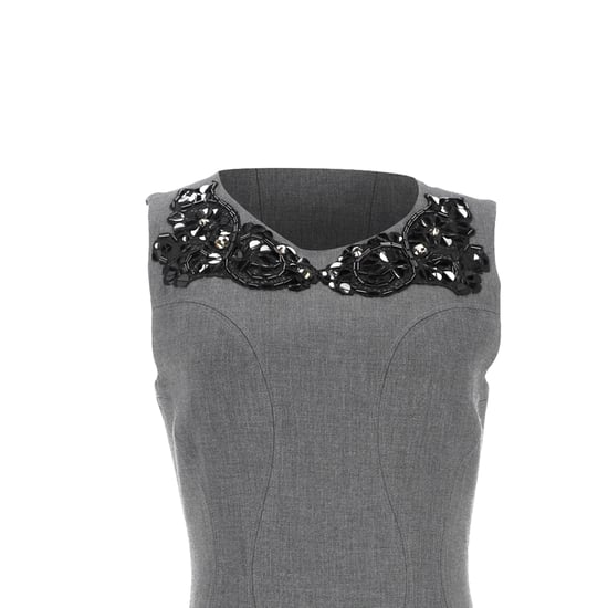 Diane Von Furstenberg Pre-owned Mackenzie besticktes Kleid aus Polyester - Grau - Image 4