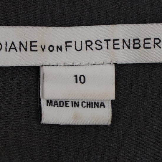Diane Von Furstenberg Pre-owned Mackenzie besticktes Kleid aus Polyester - Grau - Image 6