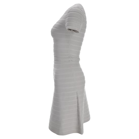 Michael Michael Kors knielanges Bandagenkleid aus weißer Viskose - Image 2