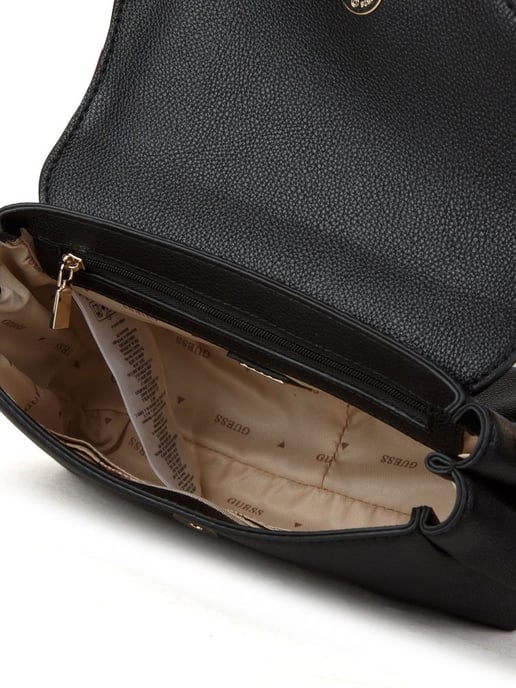 Guess Handtasche mit Griff Schwarz - Image 4