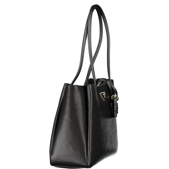 Guess Jeans Polyurethan-Tasche für Damen - Schwarz - Image 3