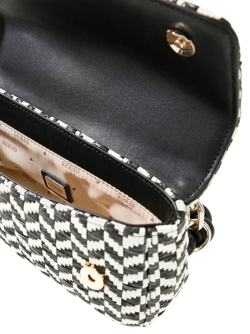 Guess Schultertasche Schwarz Multi - Image 3