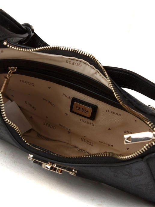 Guess Schultertasche Kohle-Logo - Image 4