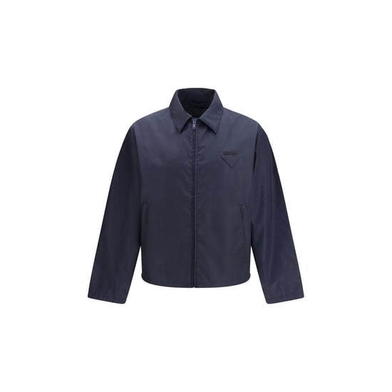 Prada Blaue Nylon Shell-Jacke - Image 1