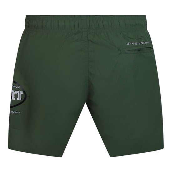 Schwimmshorts in Dunkelgrün - Image 2