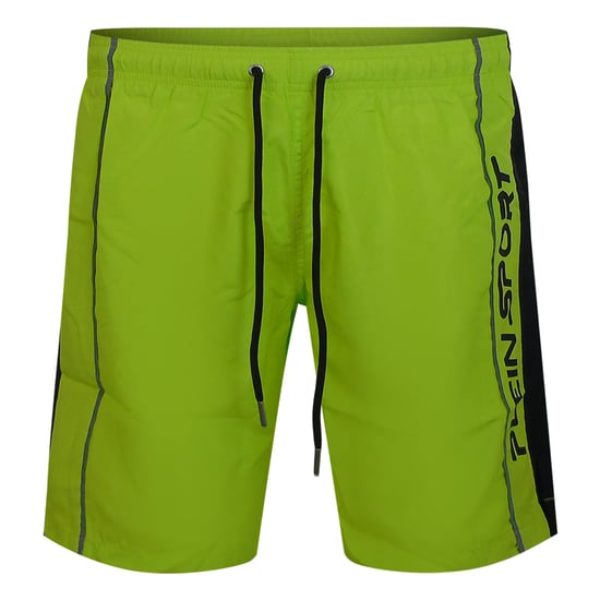 Vertikale Logo Badehose in Hellgrün - Image 1