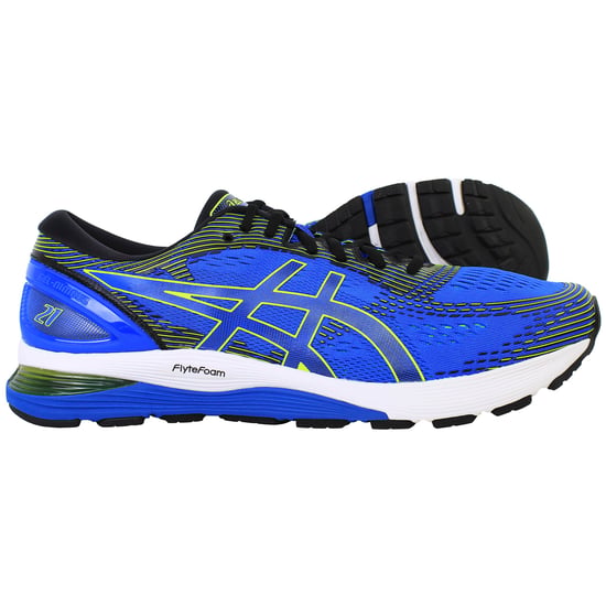 Asics Gel-Nimbus 21 Herren Laufschuhe Blau - Image 4