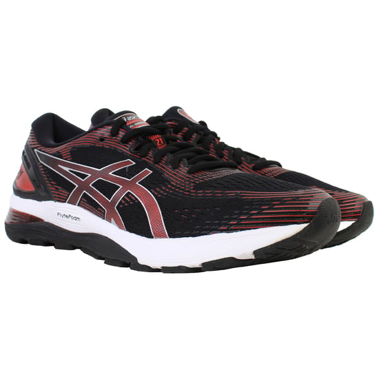 Asics Gel-Nimbus 21 Herren Schwarze Laufschuhe - Image 2