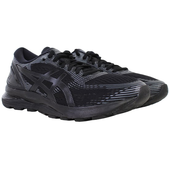 Asics Gel-Nimbus 21 Herren Schwarze Laufschuhe - Image 2