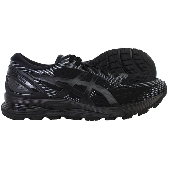 Asics Gel-Nimbus 21 Herren Schwarze Laufschuhe - Image 4