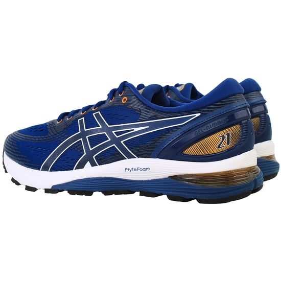 Asics Gel-Nimbus 21 Herren Blau Lauf Schuhe - Image 3