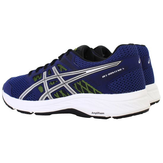 Asics Gel-Contend 5 Herren Blau Lauf Schuhe - Image 3
