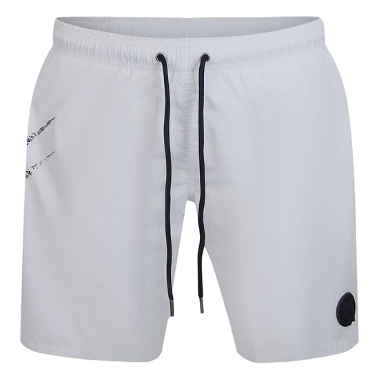 Scratch Scratch Logo Badeshorts in Weiß - Image 1