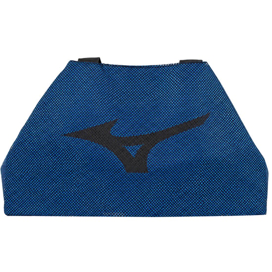Mizuno Logo Schwarz/Blau Netz Sporttasche - Image 1