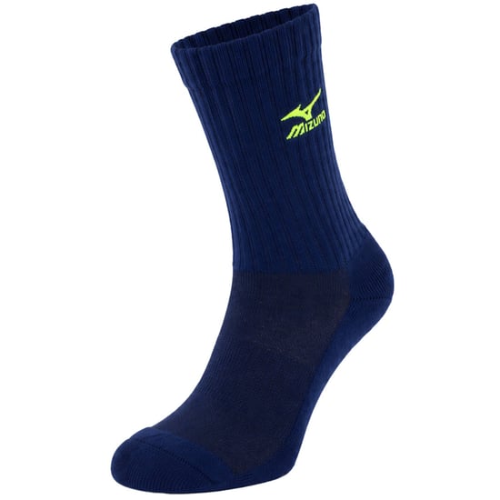Mizuno 1-Pack Team Navy Mid Volleyballsocken - Image 1