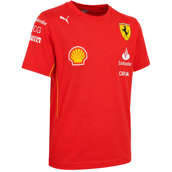 Puma x Scuderia Ferrari Team Kinder Rot T-Shirt - Image 2