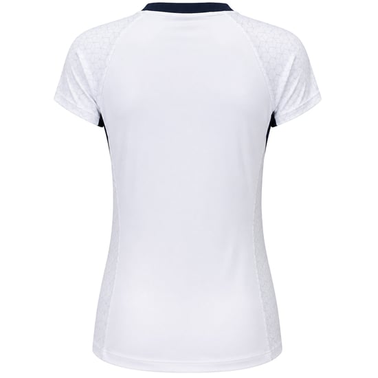 Mizuno Team Premium High-Kyu Damen T-Shirt in Weiß - Image 2