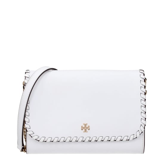 Tory Burch Weiße Leder Clutch Tasche - Image 1