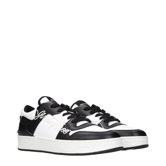 Jimmy Choo schwarze Leder-Sneaker - Image 2