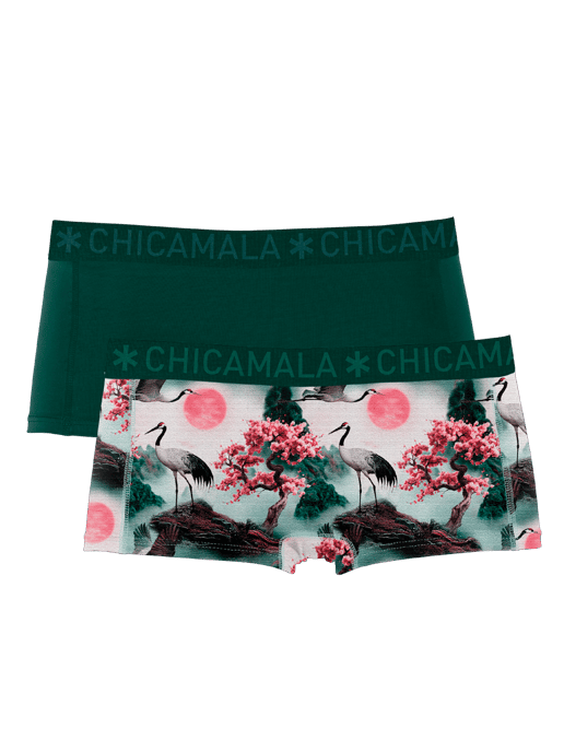 Chicamala Boxershorts – 2er-Pack – Mädchenunterwäsche - Image 1