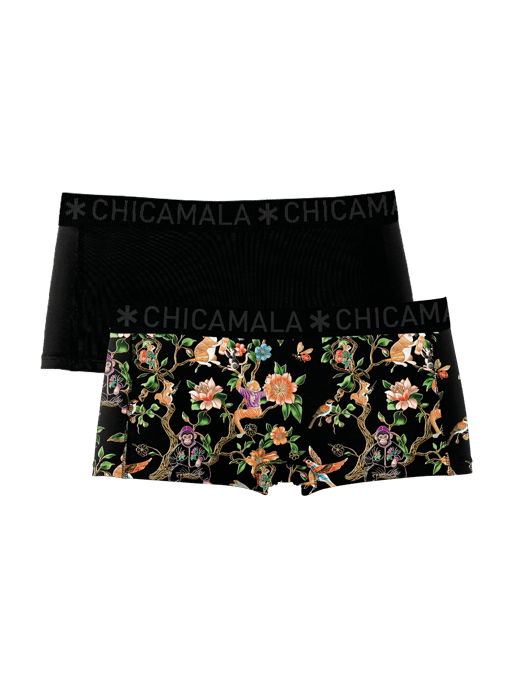 Chicamala Boxershorts – 2er-Pack – Mädchenunterwäsche - Image 1
