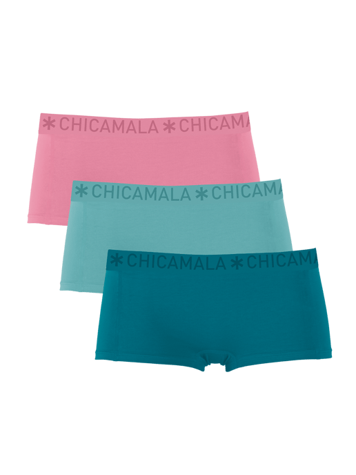 Chicamala Boxershorts – 3er-Pack – Mädchenunterwäsche - Image 1