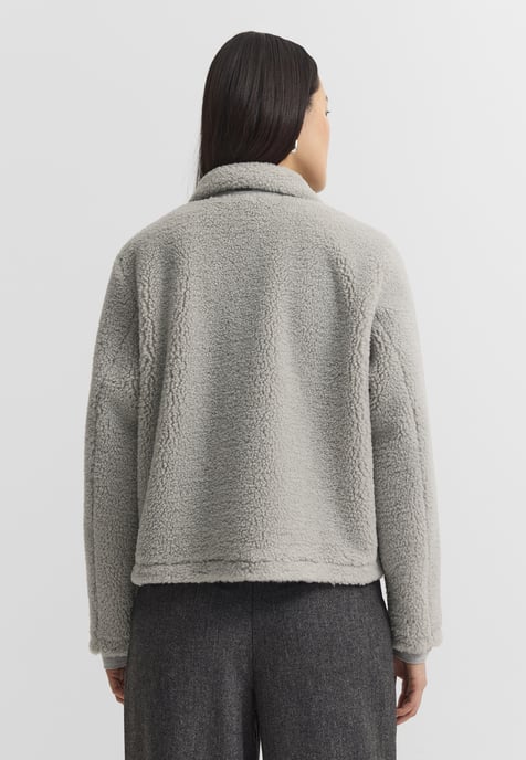 Bugatti Damen Jacke Fake Fur Umlegekragen - Image 2