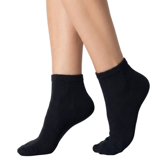 6 Paar Damen Baumwolle Sneaker-Socken S20506 - Image 2