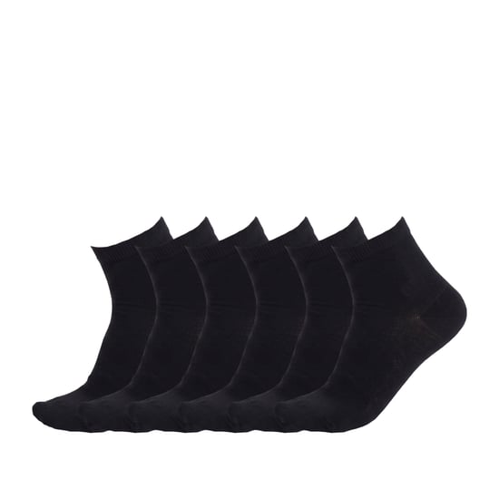 Pro Socks 6er-Pack Bambus-Sneakersocken für Damen, Low-Cut, Modell S20800 - Schwarz - Image 1