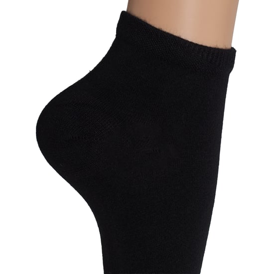 Pro Socks 6er-Pack Bambus-Sneakersocken für Damen, Low-Cut, Modell S20800 - Schwarz - Image 3