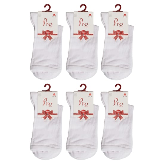 6 Paar Frauen Baumwoll Socken bis zur Wade S25609 - Image 6