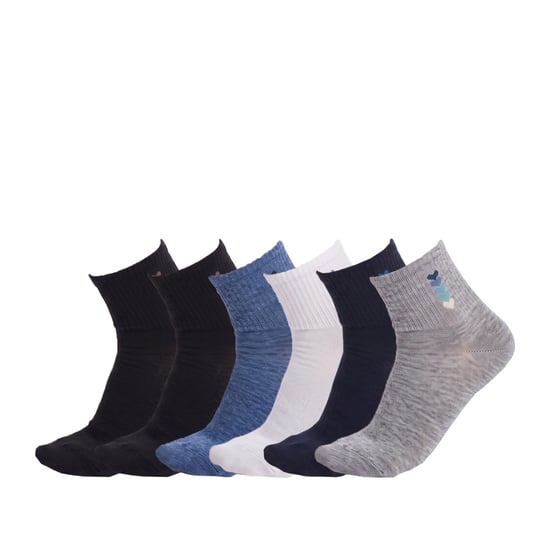 6 Paar Damen Baumwoll Sneakersocken S20912 - Image 1