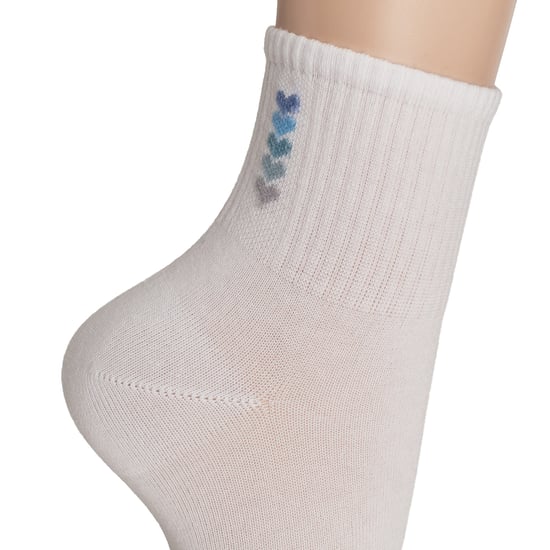 6 Paar Damen Baumwoll Sneakersocken S20912 - Image 3