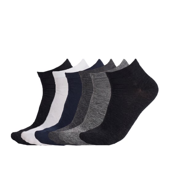 Pro Socks 6er-Pack nahtlose Herren-Kurzsocken Modell S9101 - Mehrfarbig - Image 1